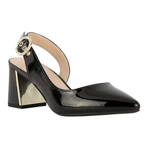 Jones New York Women's Candree Slingback Pointed Toe Pumps Black Size 6 1/2